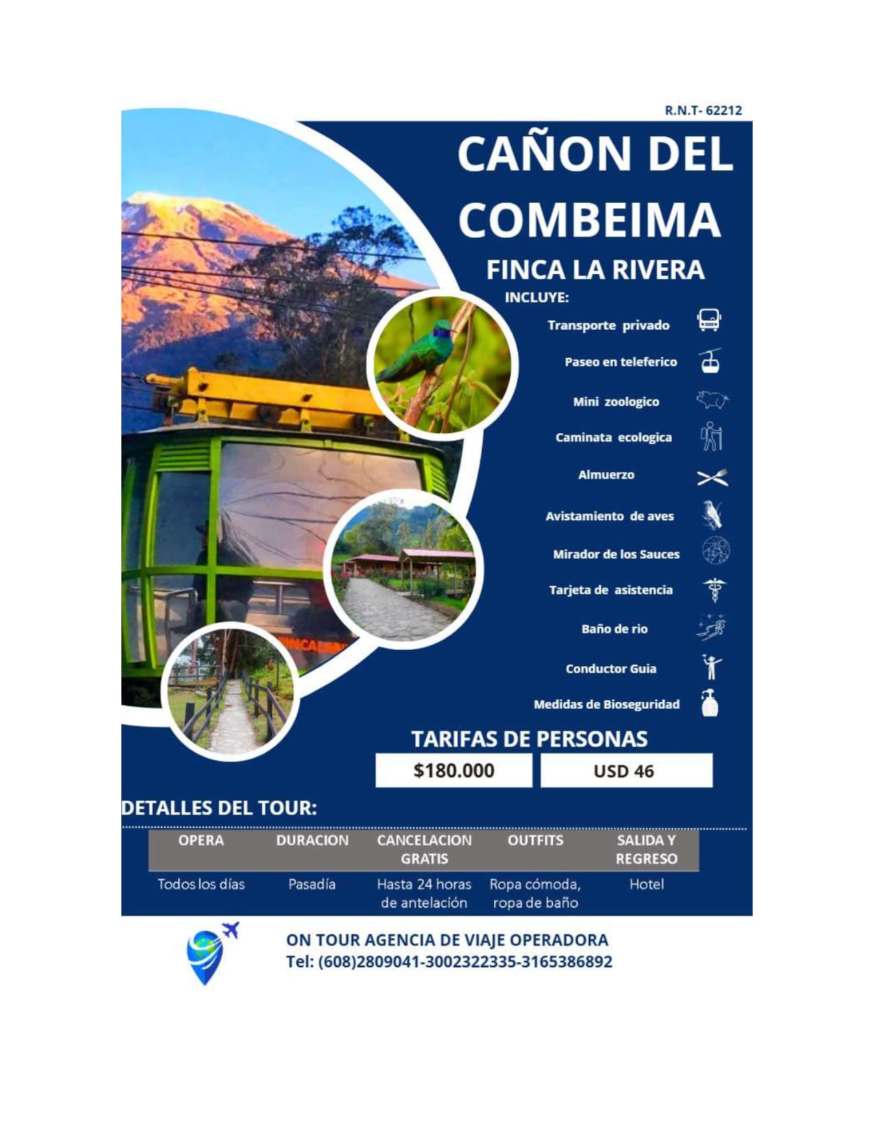 Tolima, Corazón de los Andes – Cascada La Plata - 2