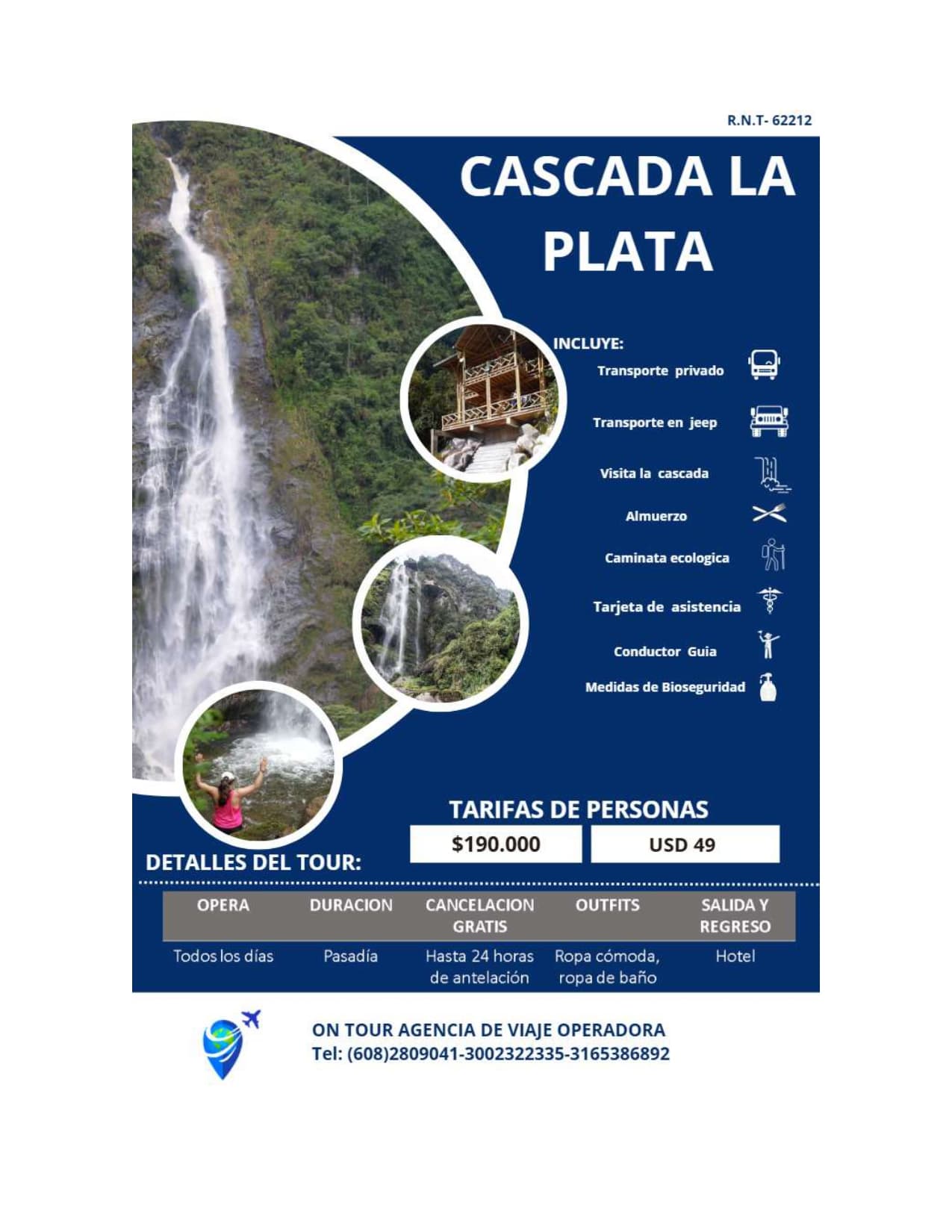 Tolima, Corazón de los Andes – Cascada La Plata - 5