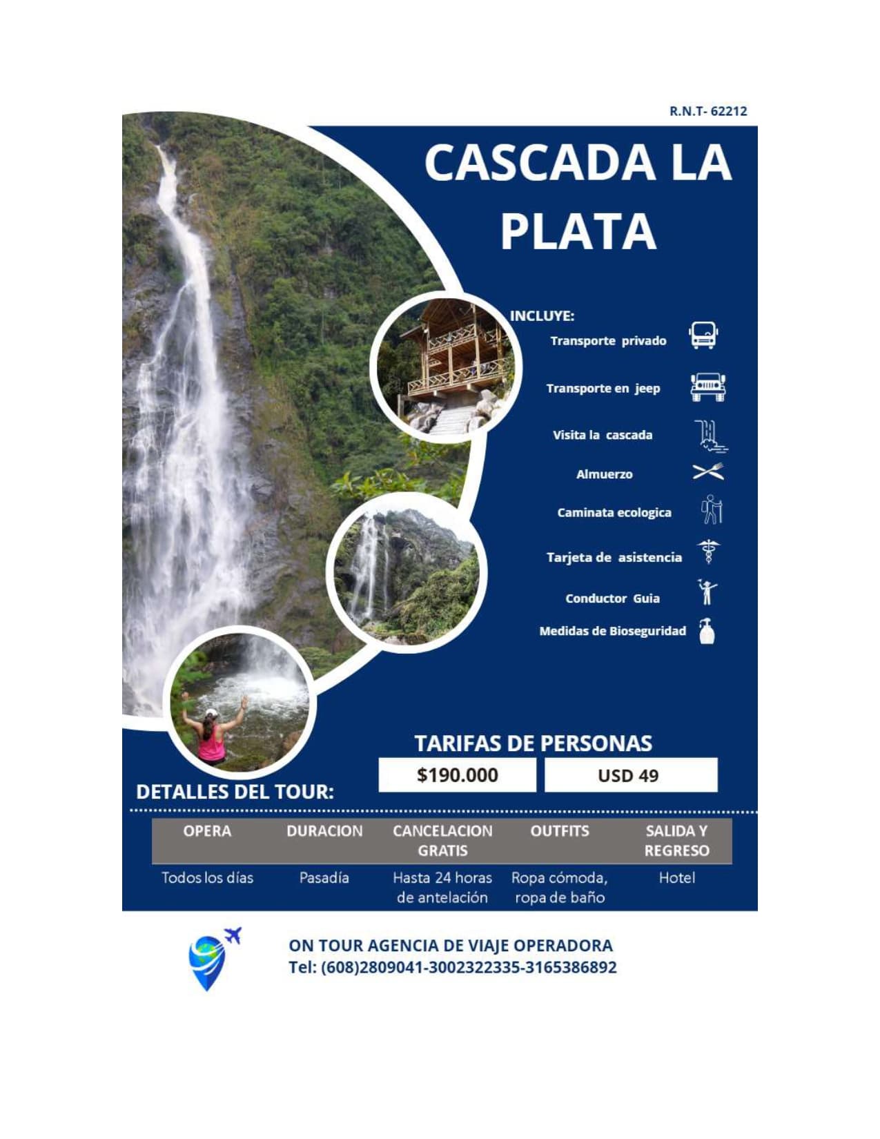 Tolima, Corazón de los Andes – Cascada La Plata - 10