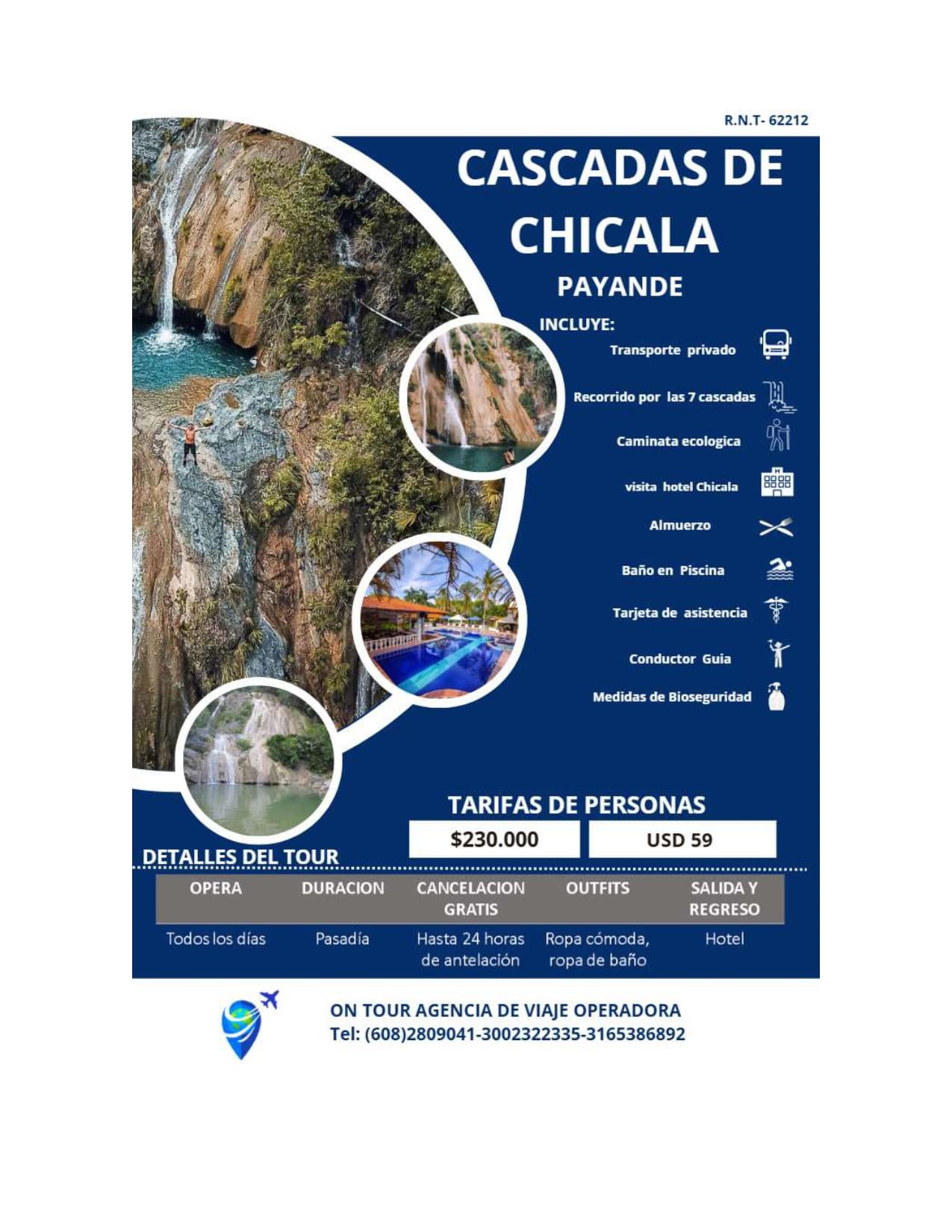 Tolima, Corazón de los Andes – Cascada La Plata - 13